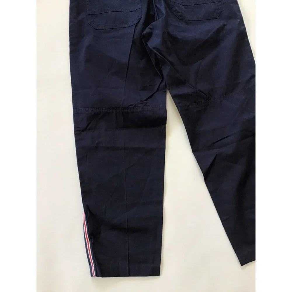 $178 Diesel Men's Slim P-Tucs Tape Trousers Peacoat Blue Jeans Size 29